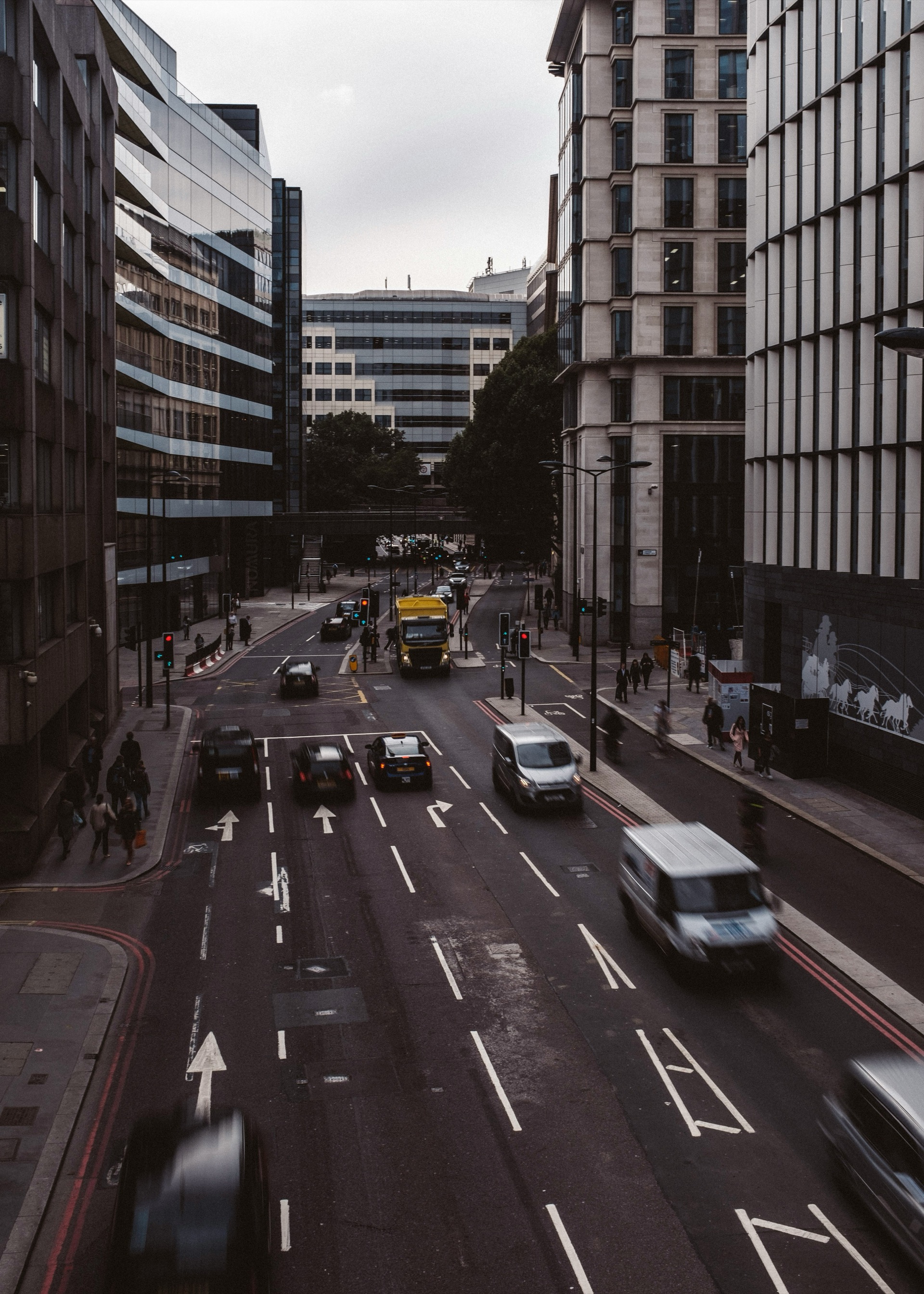 Artwork in transit through London